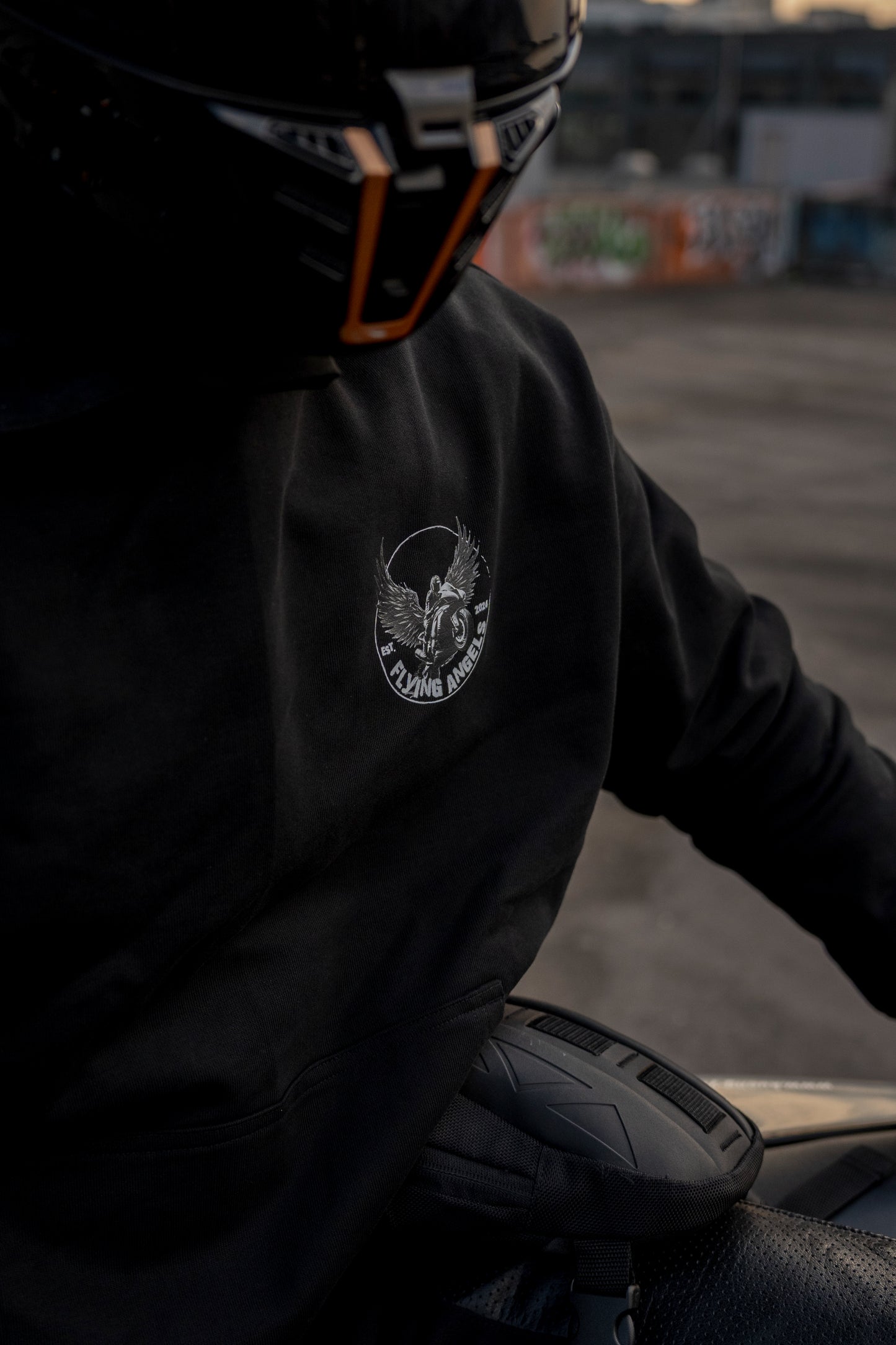 Flying Angels Hoodie + Stofftasche